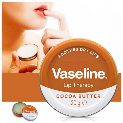 Vaseline Lip Therapy Cocoa Butter (20g)