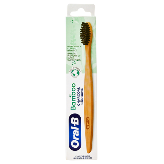 Buy Online Oral-B Charcoal Bamboo Toothbrush 