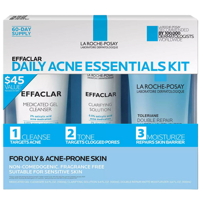 Buy  Online  La Roche Posay Effaclar Acne Daily Essential Kit  Pakistan