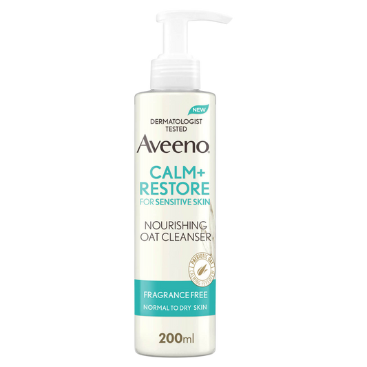 Aveeno Calm + Restore  Nourishing Oat Face Cleanser