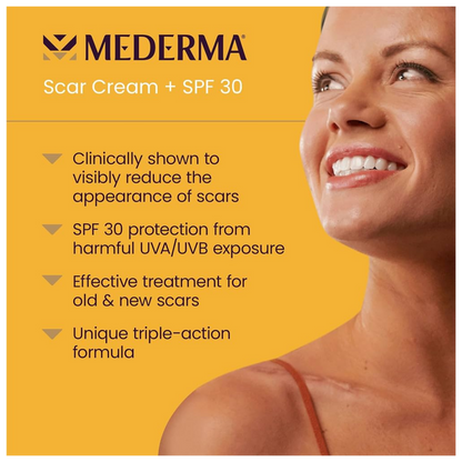 Impoted Mederma Scar Cream + SPF 30 