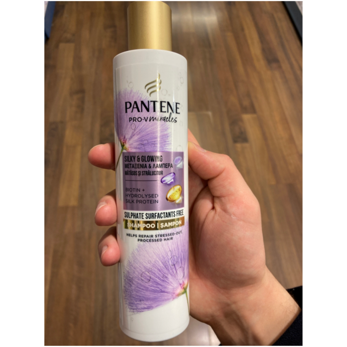 Impoted Pantene Pro-V Miracles Shampoo Silky & Glowing 225ml