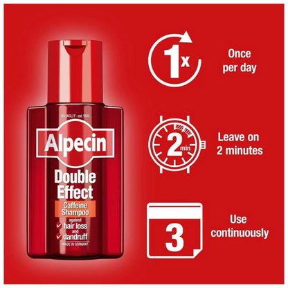 Impoted Alpecin Double Effect Caffeine Shampoo 200ml