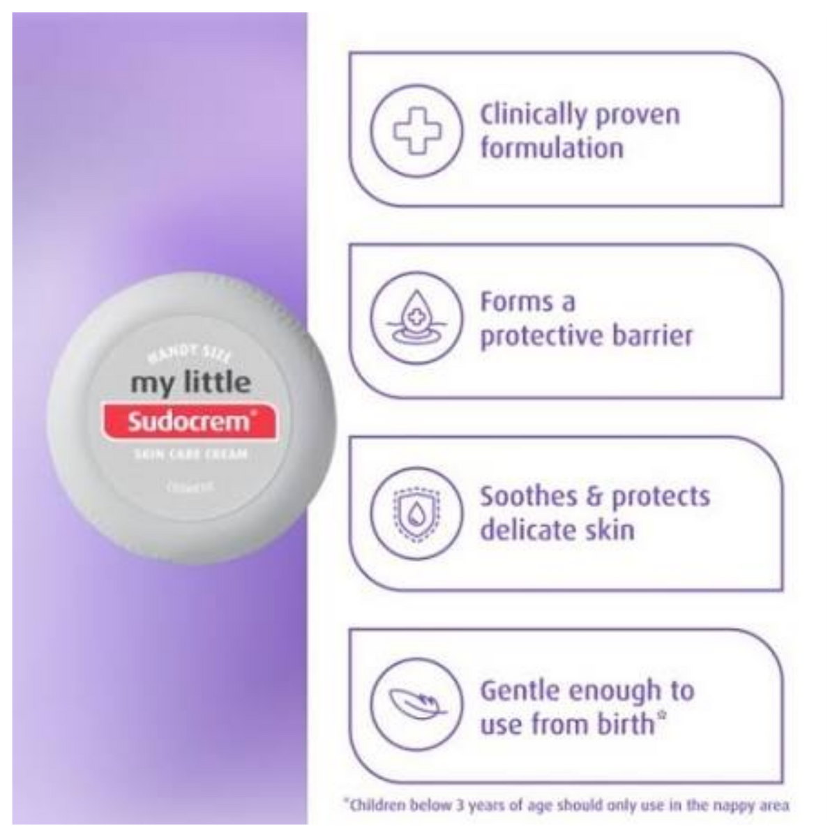 Impoted Sudocrem Skin Care Cream Handy Size 22g