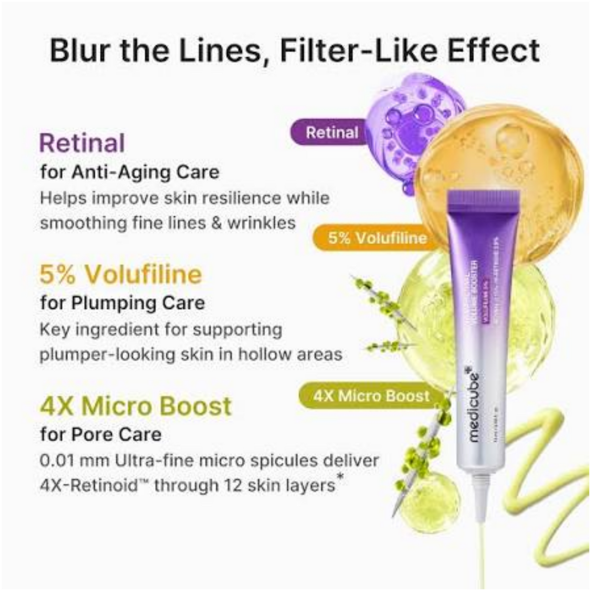 Impoted Medicube Vita a Retinal Volume Booster 