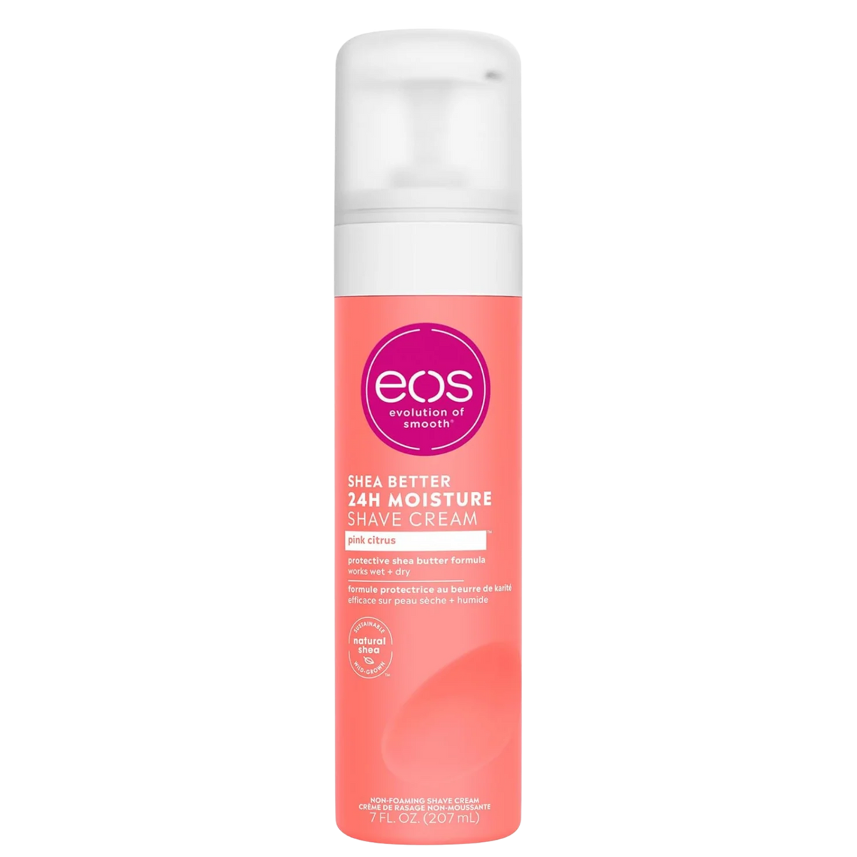 Buy Online EOS, Shea Better™, 24H Moisture Shave Cream, Pink Citrus 207ml In Pakistan