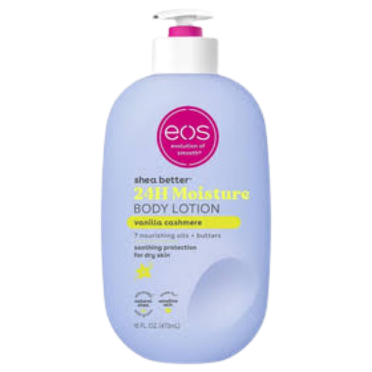 Buy Online Eos Shea Better Body Lotion - Vanilla Cashmere 473ml In Pakistan