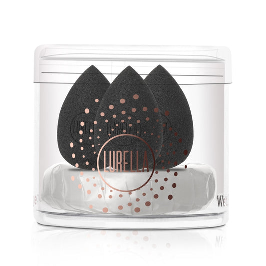 Lurella Cosmetics Mini Teardrop Sponge Pack - Black