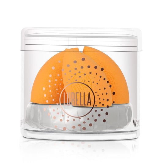 Lurella Cosmetics Mini Angled Sponge Pack - Orange