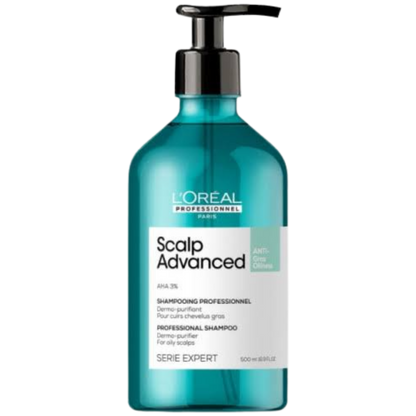 Buy Online L'oréal Professionnel Serie Expert Scalp Advanced Anti-Oiliness Dermo-Purifier Shampoo 500ml In Pakistan