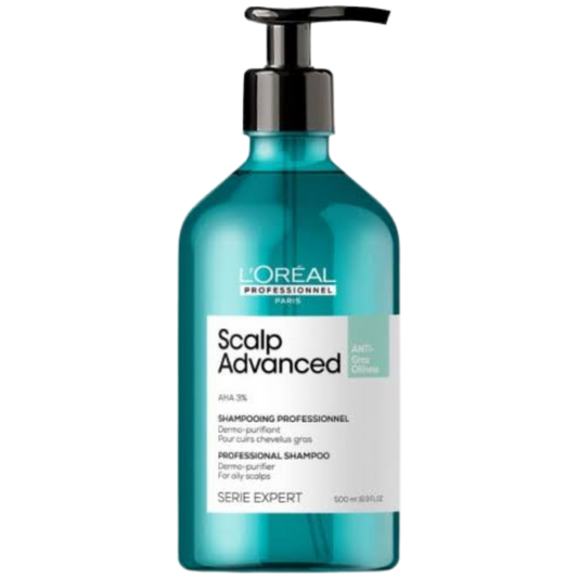 Buy Online L'oréal Professionnel Serie Expert Scalp Advanced Anti-Oiliness Dermo-Purifier Shampoo 500ml In Pakistan