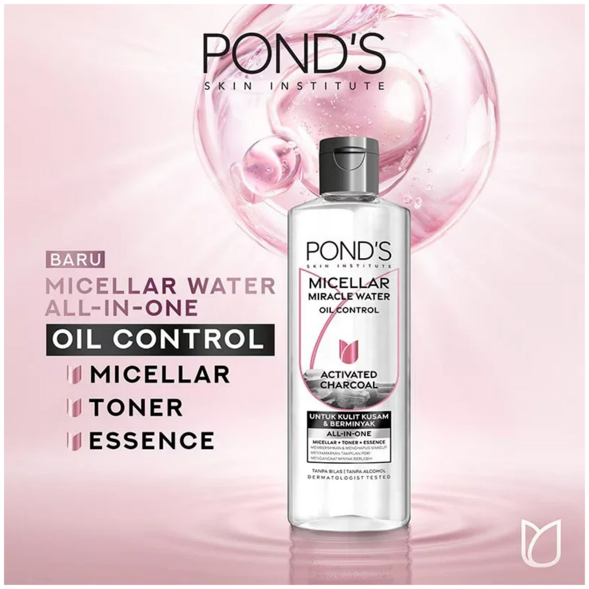 Impoted Pond's Micellar Water Oil Control 400ml