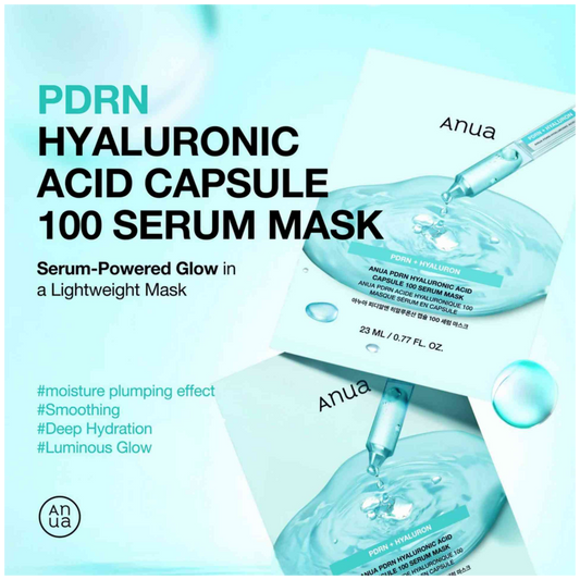 Impoted ANUA - PDRN Hyaluronic Acid Capsule 100 Serum Mask 