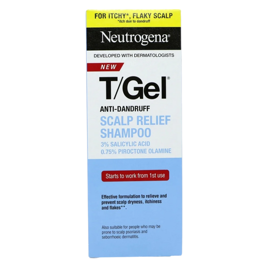 Buy Online Neutrogena T/Gel Anti-Dandruff Scalp Relief Shampoo 250ml In Pakistan