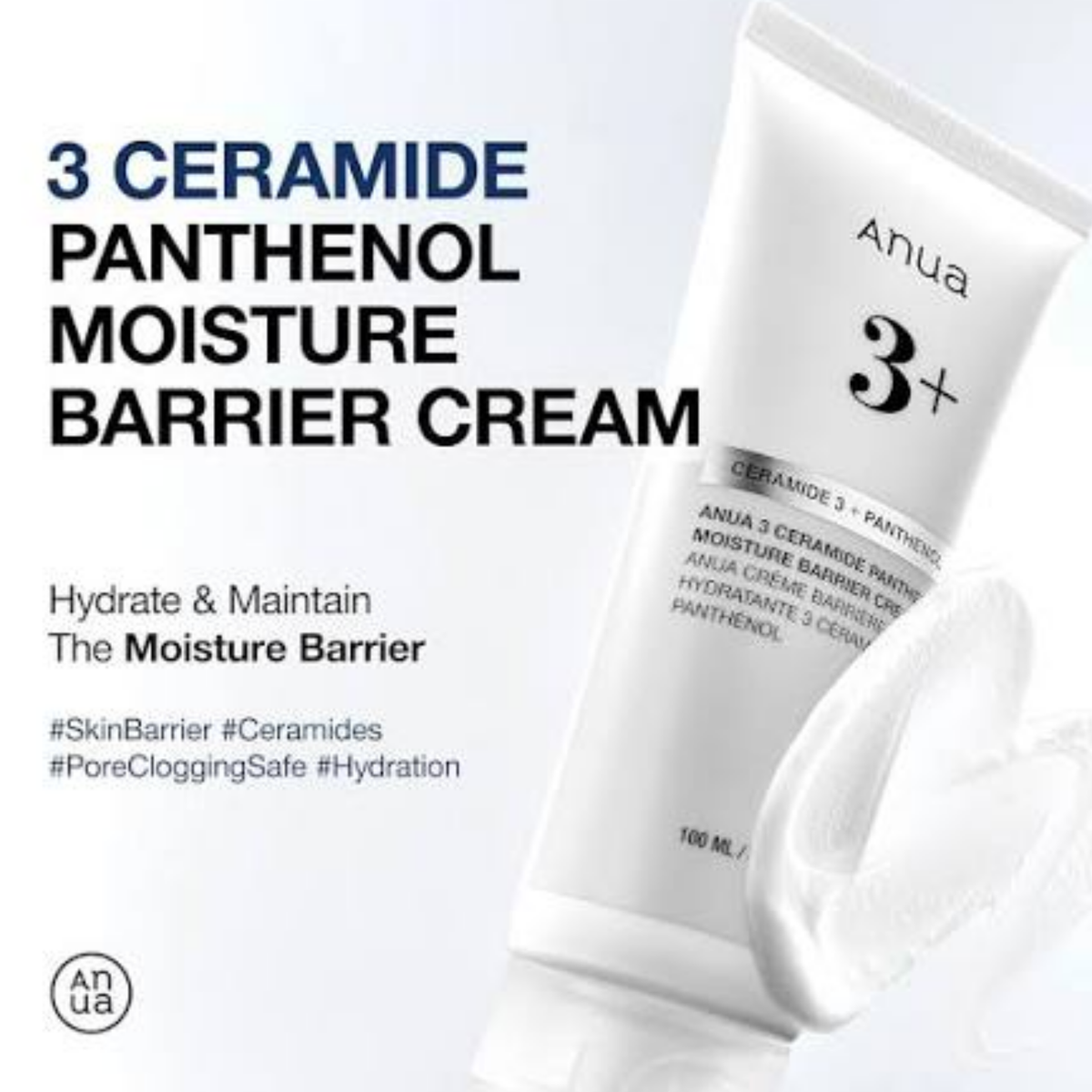 Impoted ANUA - 3 Ceramide Panthenol Moisture Barrier Cream  100ml