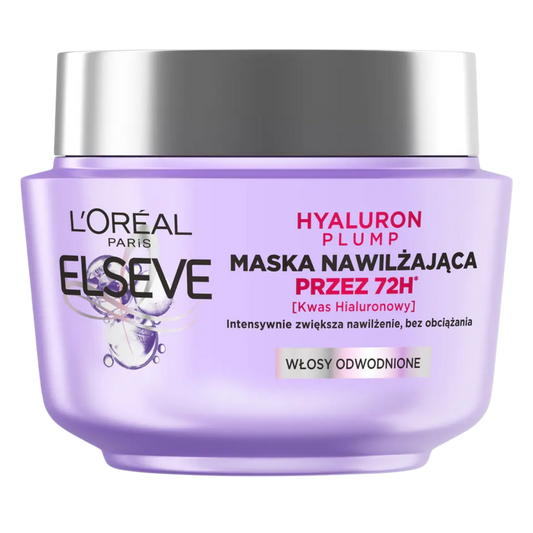 Buy Online Loréal Paris Elseve Hyaluron Plump Hair Mask with Hyaluronic Acid 300ml In Pakistan 