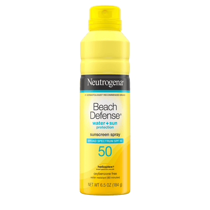 Buy online Neutrogena Beach Defense Sunscreen Spray SPF 50 in pakistan