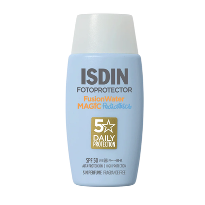 ISDIN Fusion Water Magic Pediatrics Facial Sunscreen SPF 50 (50ml)