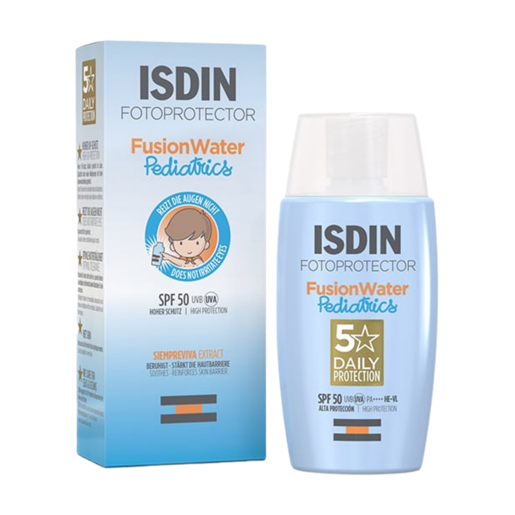 Buy Online ISDIN Fusion Water Magic Pediatrics Facial Sunscreen Pakistan 