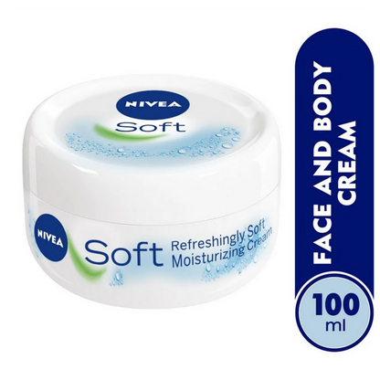 Impoted Nivea Soft Moisturizing Cream 100ml