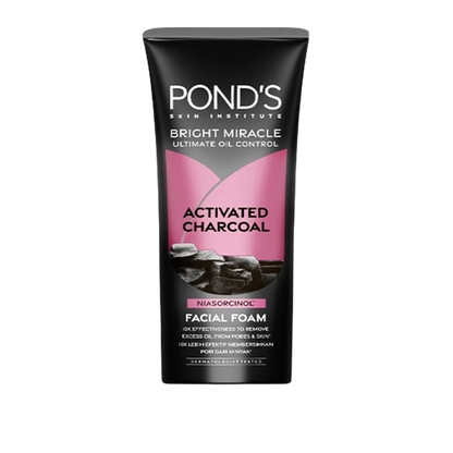 Buy Online Pond's Bright Miracle Activated Charcoal Facial Foam, 50g In Pakistan
