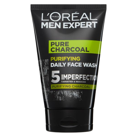 Buy Online L'Oreal Paris Men Expert Pure Carbon Purifying Daily Face Wash Cleanser 100ml In Pakistan