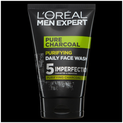 Impoted L'Oreal Paris Men Expert Pure Carbon Purifying Daily Face Wash Cleanser 100ml
