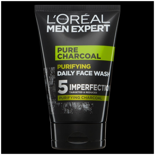 Impoted L'Oreal Paris Men Expert Pure Carbon Purifying Daily Face Wash Cleanser 100ml