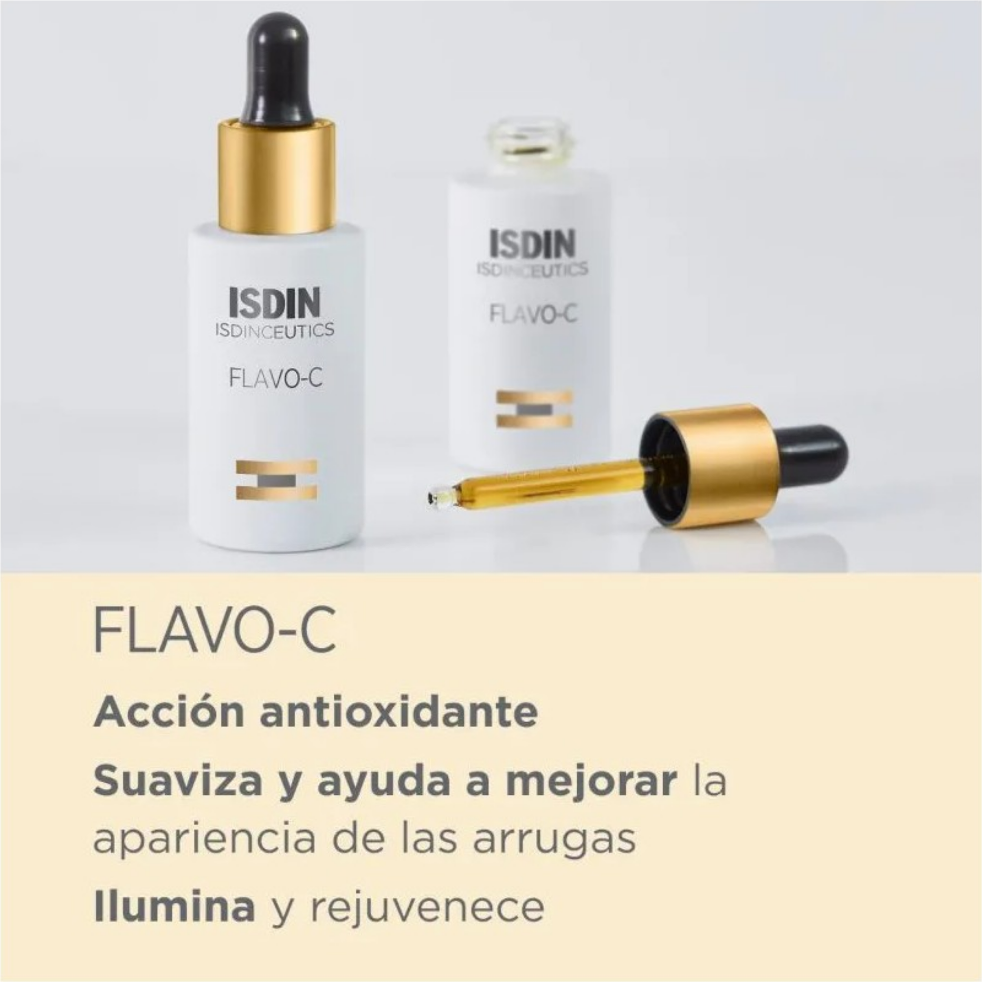 Impoted ISDINCEUTICS Flavo -C Antioxidant Facial Serum 