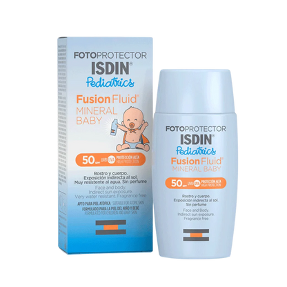 Buy Online ISDIN Fotoprotector Pediatrics Fusion Fluid Mineral Baby SPF 