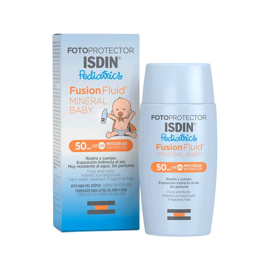 Buy Online ISDIN Fotoprotector Pediatrics Fusion Fluid Mineral Baby SPF 
