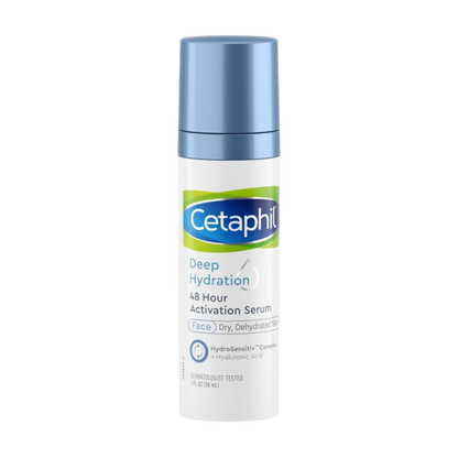 Buy Online CETAPHIL Deep Hydration 48 Hour Activation Serum | 1 Fl Oz | 48 Hour Dry Skin Face Moisturizer for Sensitive Skin | with Hyaluronic Acid Vitamin E In Pakistan