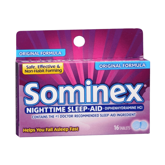 Buy Online Sominex Nighttime Sleep Aid Tablets 