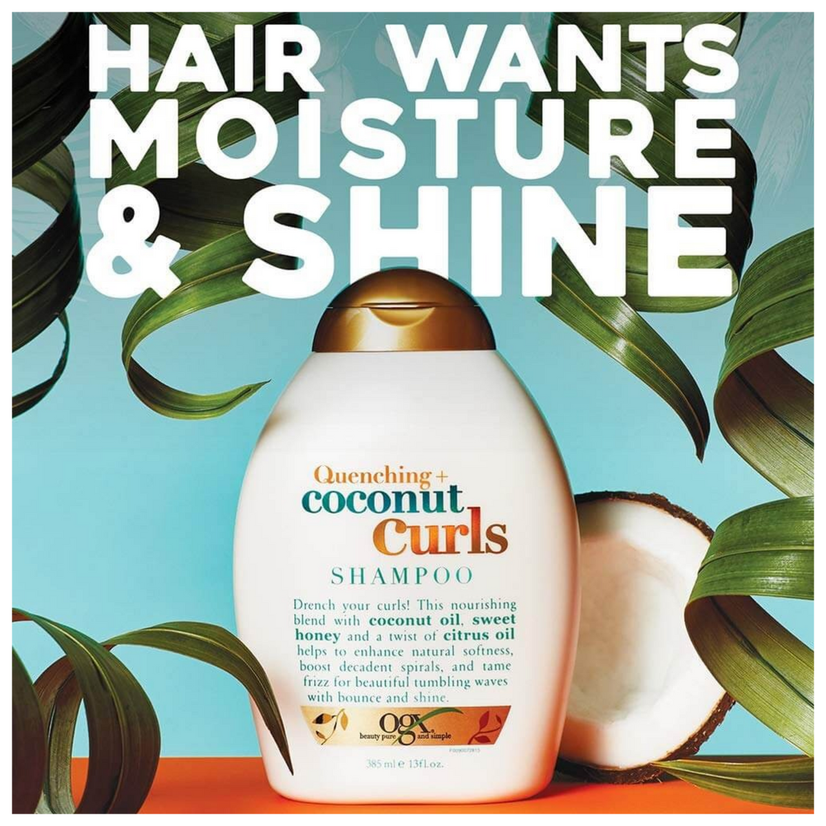 Impoted OGX, Quenching + Coconut Curls, 13 Oz