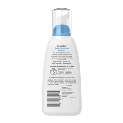 Imported Cetaphil Gentle Foaming Cleanser for Sensitive Skin 