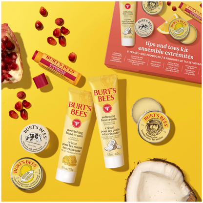 Impoted Burt's Bees Tips and Toes Kit