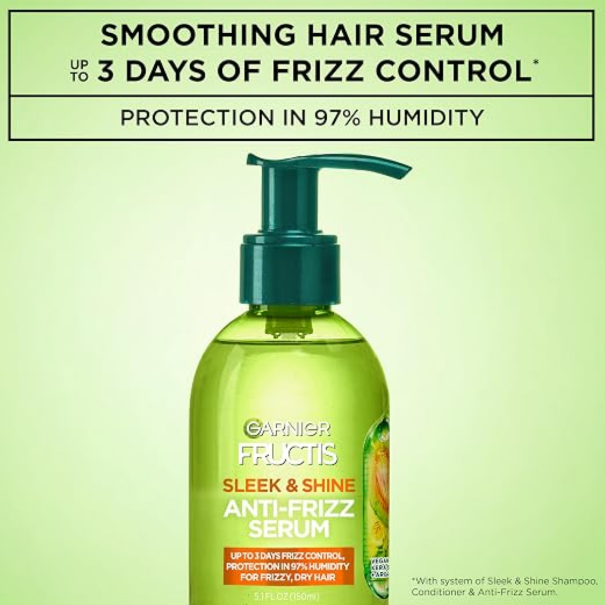 Impoted Garnier Fructis Sleek & Shine Anti-Frizz Serum 150ml