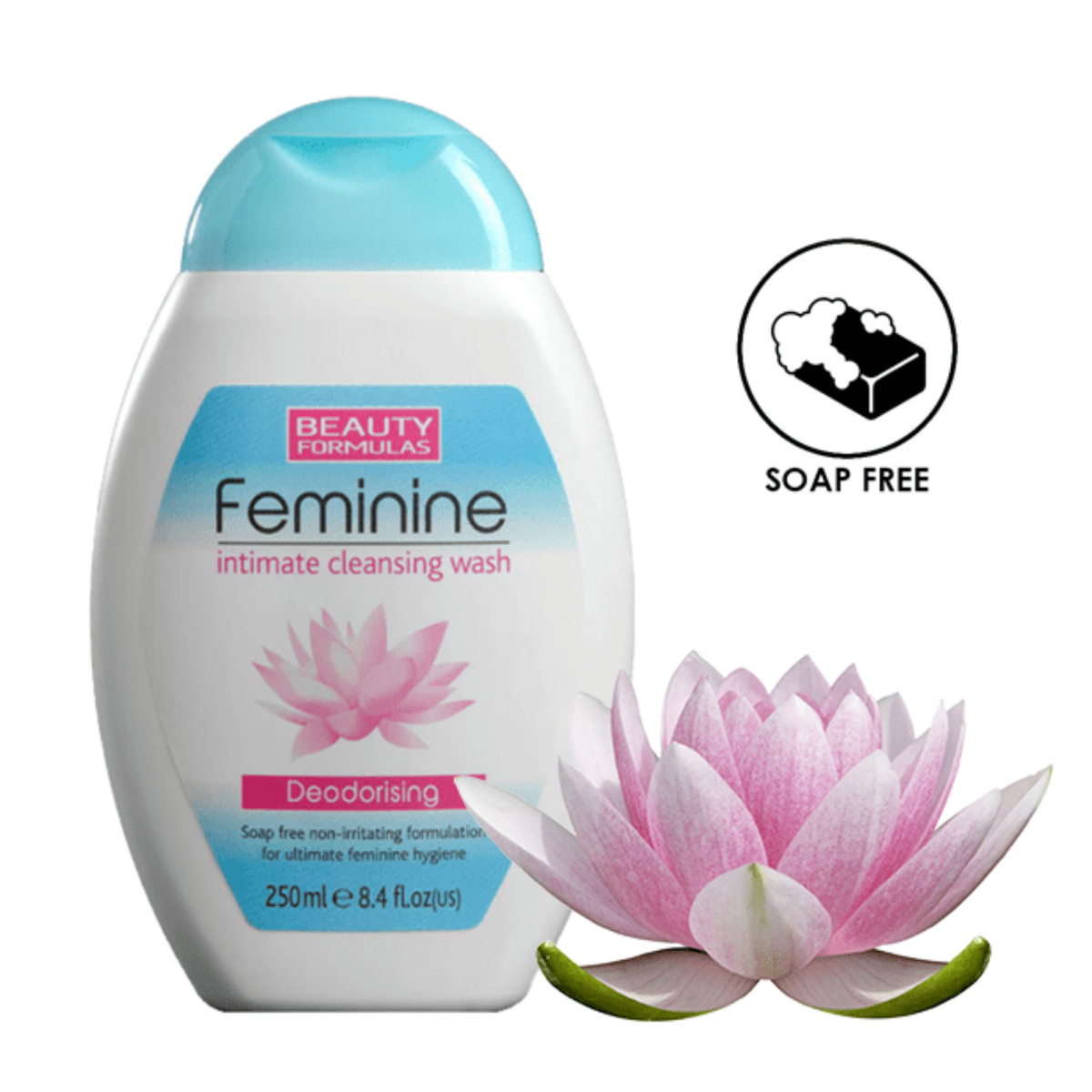 Impoted Beauty Formulas Feminine Intimate Deodorising Cleansing Wash 250ml