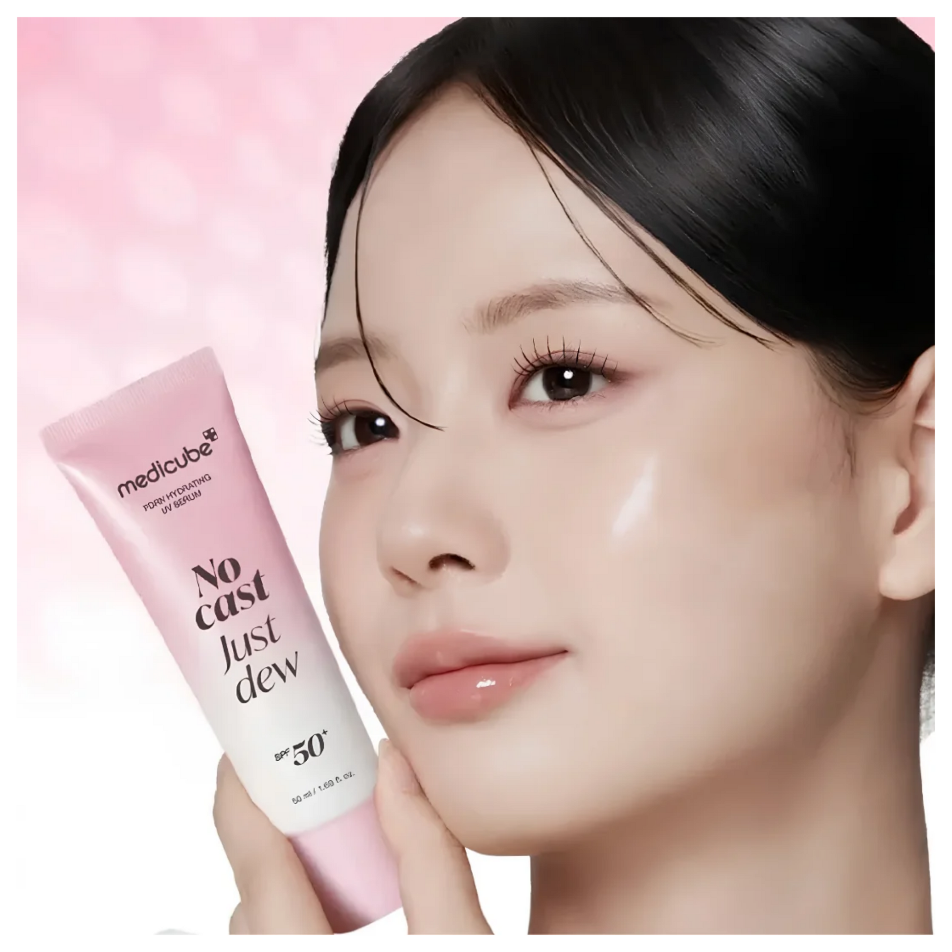Medicube Pdrn Hydrating Uv Serum No Cast Just Dew 