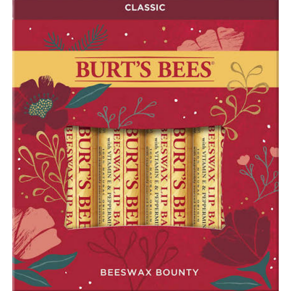 Buy Online Burt's Bees Classic Lip Care Gift Set – 4Tubes In Pakistan