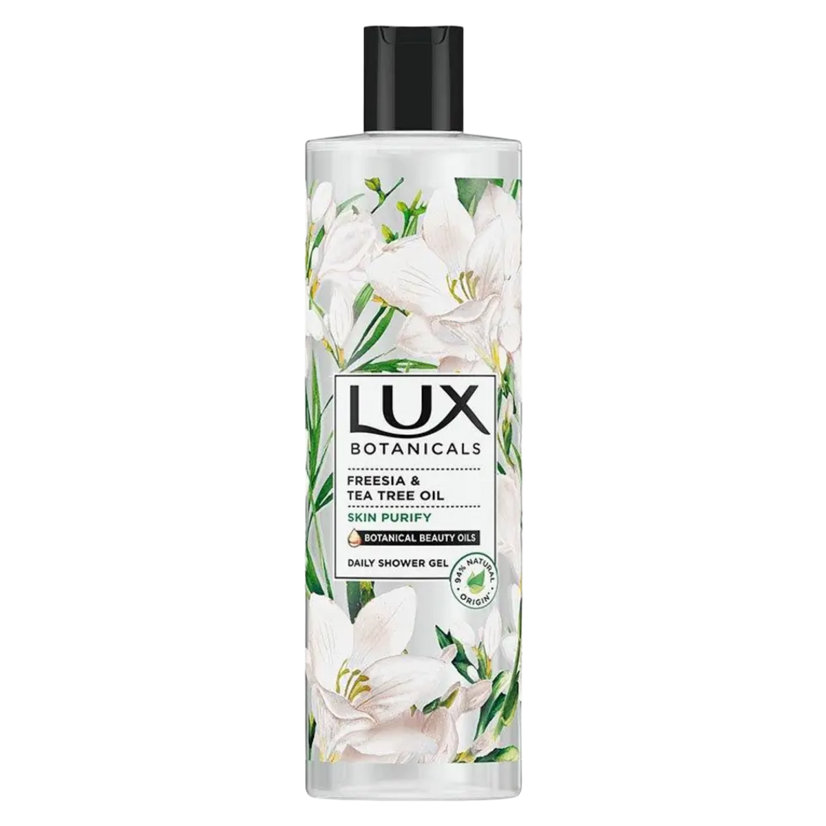 Buy Online Lux Botanicals Daily 'shower Gel' Freesia & Tea Tree Oil Skin Purify, 3X 500ml in White In Pakistan
