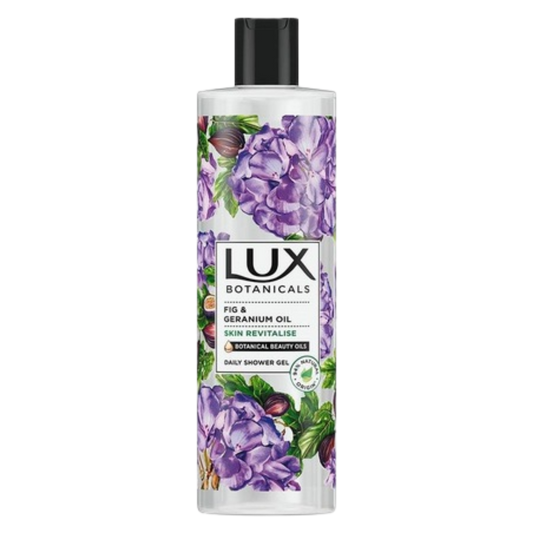 Buy Online Lux Botanicals Daily 'shower Gel' Fig & Geranium Oil Skin Revitalise, 3X 500ml In Pakistan