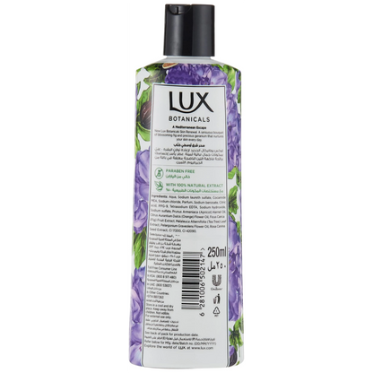 Impoted Lux Botanicals Daily 'shower Gel' Fig & Geranium Oil Skin Revitalise, 3X 500ml