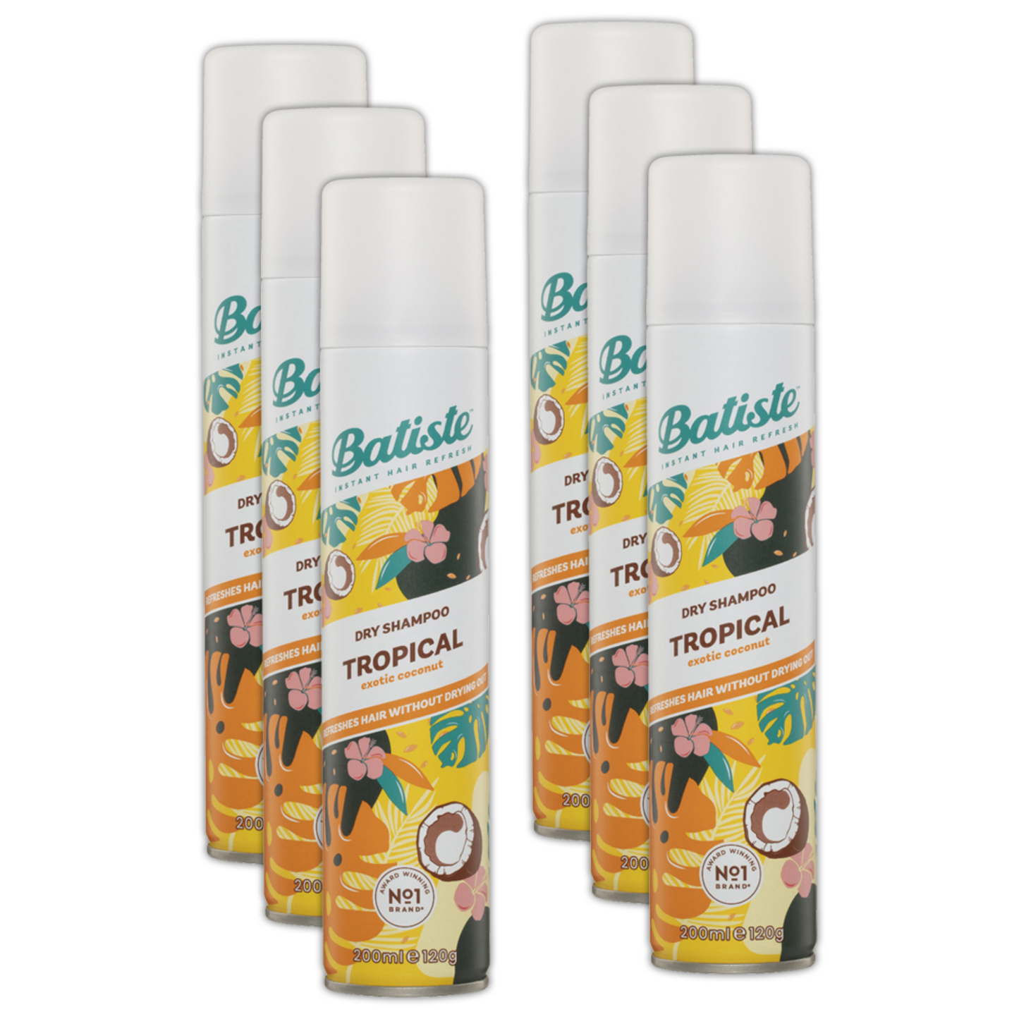 Impoted Batiste Dry Shampoo Tropica 