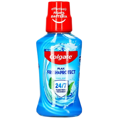Buy Online Colgate Plax Fresh & Protect Cool Mint 250ml In Pakistan