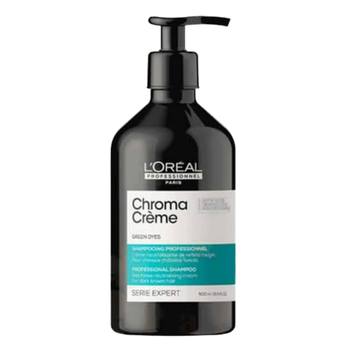 Buy Online L'oréal Professionnel Series Expert Chroma Créme Green Dyes Shampoo 500ml In Pakistan