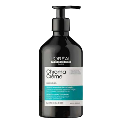 Buy Online L'oréal Professionnel Series Expert Chroma Créme Green Dyes Shampoo 500ml In Pakistan