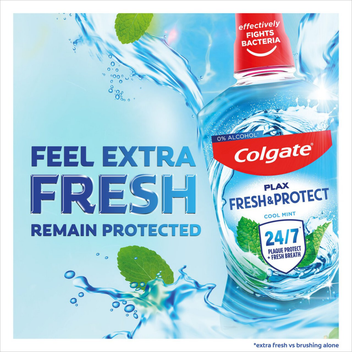 Impoted Product Colgate Plax Fresh & Protect Cool Mint 250ml
