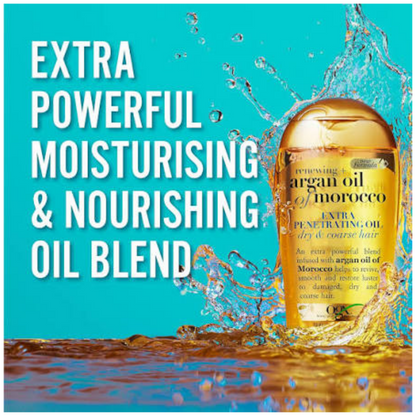 Impoted OGX Argan Oil of Morocco Nourishing Oil for Dry and Unruly Hair 100ml