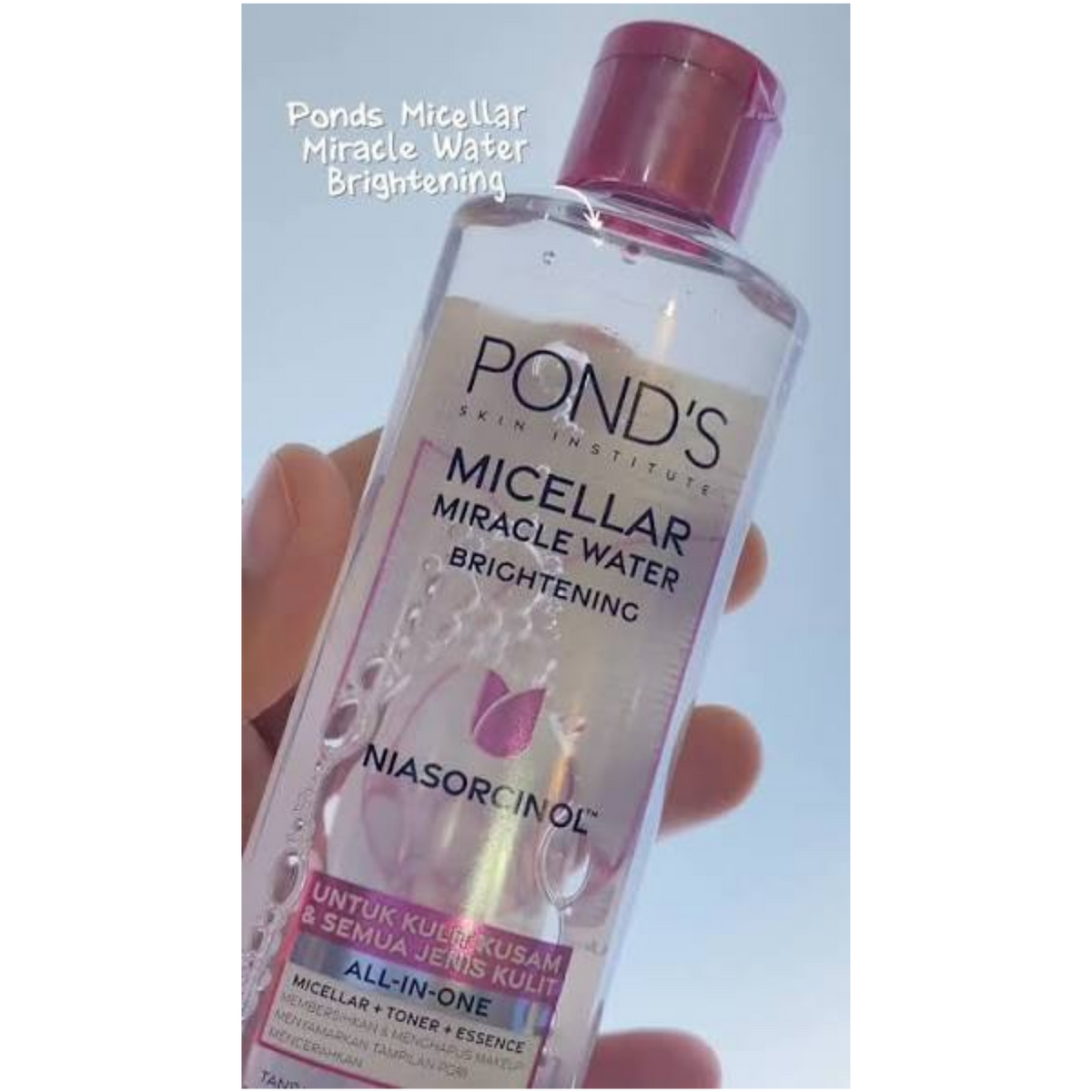 Impoted Pond's Miracle Micellar Water Brightening 400ml